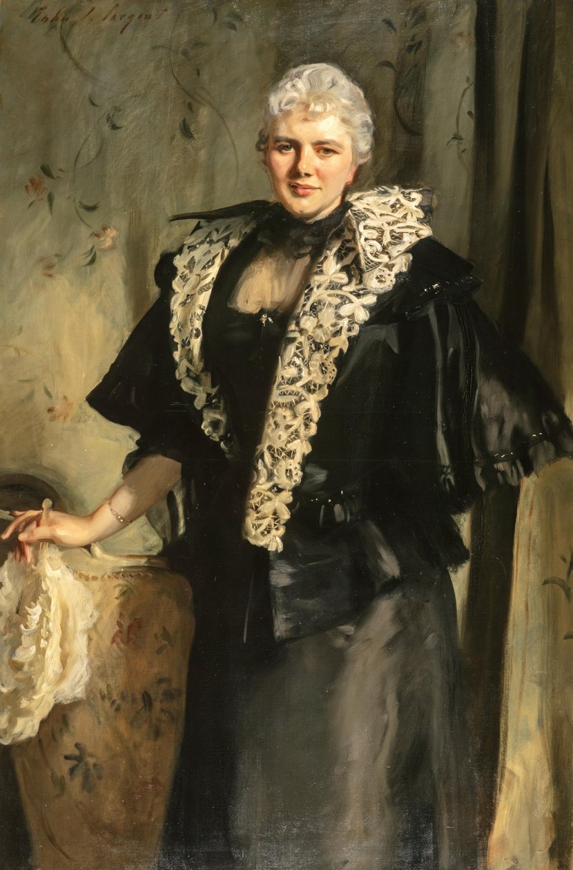 Constance Wynne-Roberts, Mrs. Ernest Hills, Redleaf (meghalt 1932-ben) alkotó: John Singer Sargent