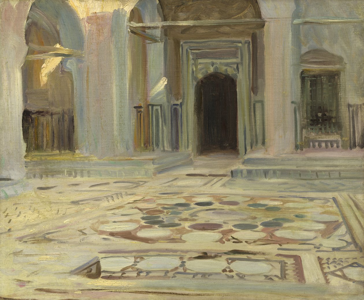 Járda, Kairó, 1891 alkotó: John Singer Sargent