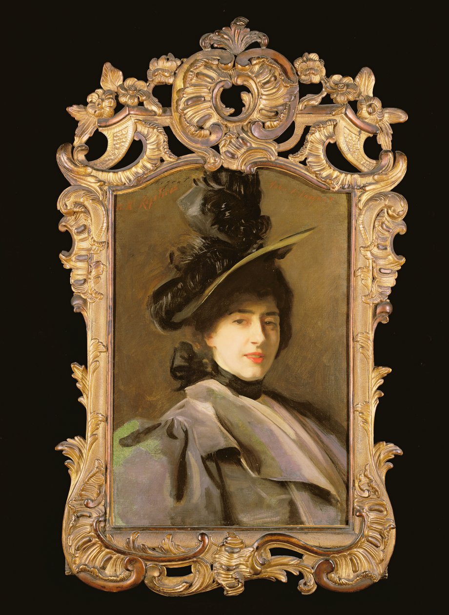 Madame Flora Reyntiens portréja, 1895 körül alkotó: John Singer Sargent