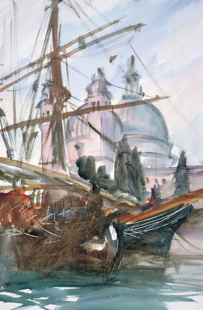 Santa Maria della Salute, Velence alkotó: John Singer Sargent