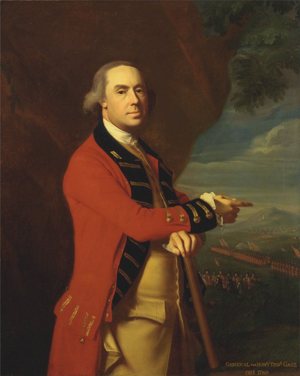 Thomas Gage tábornok alkotó: John Singleton Copley