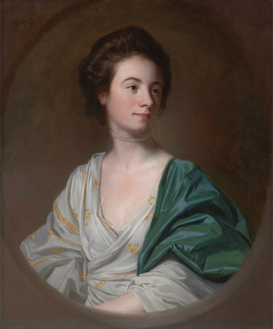 Mrs. Robert Hyde alkotó: John Singleton Copley