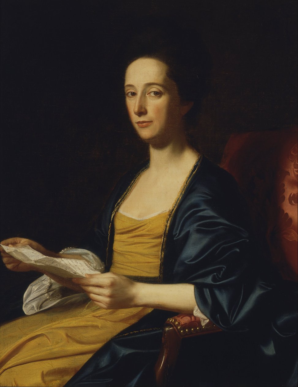Egy hölgy portréja alkotó: John Singleton Copley
