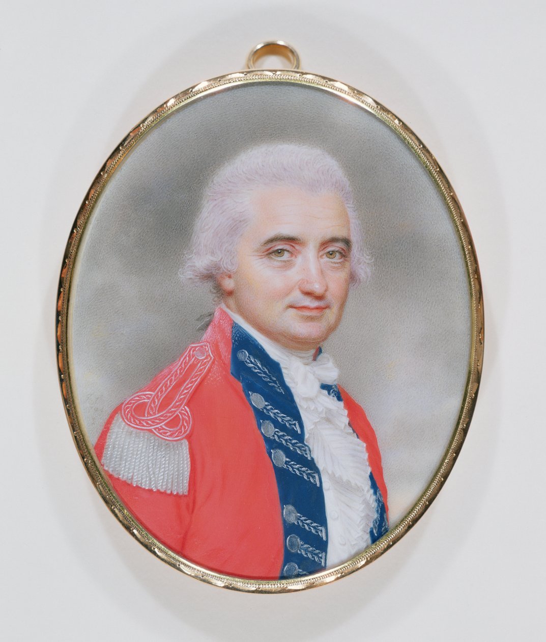 Sir Barry Close vezérőrnagy (megh. 1813) 1794 (wc és gouache elefántcsonton) alkotó: John Smart