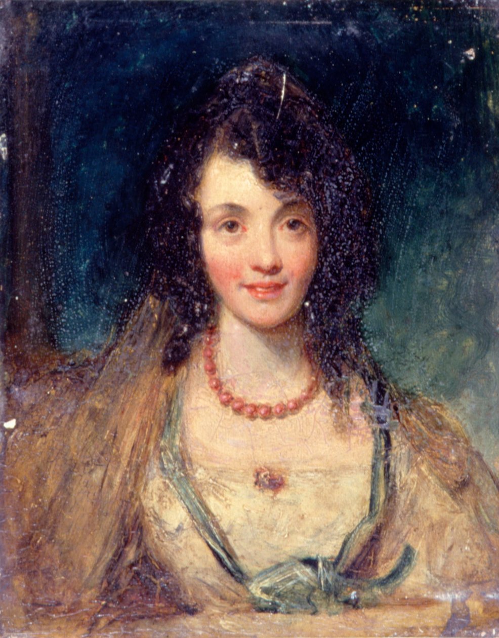 Egy hölgy portréja alkotó: John Smart II of Ipswich
