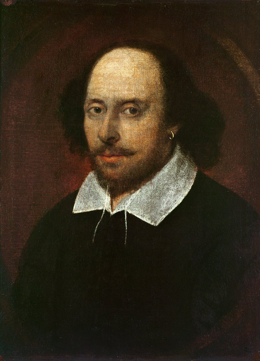William Shakespeare (1564-1616) portréja 1610 körül alkotó: John Taylor