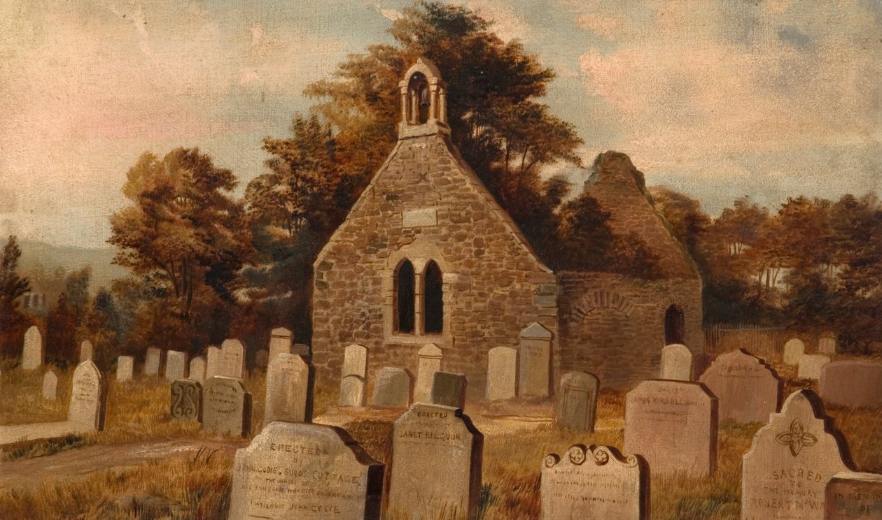 Templomkert romos kápolnával alkotó: John Teasdale