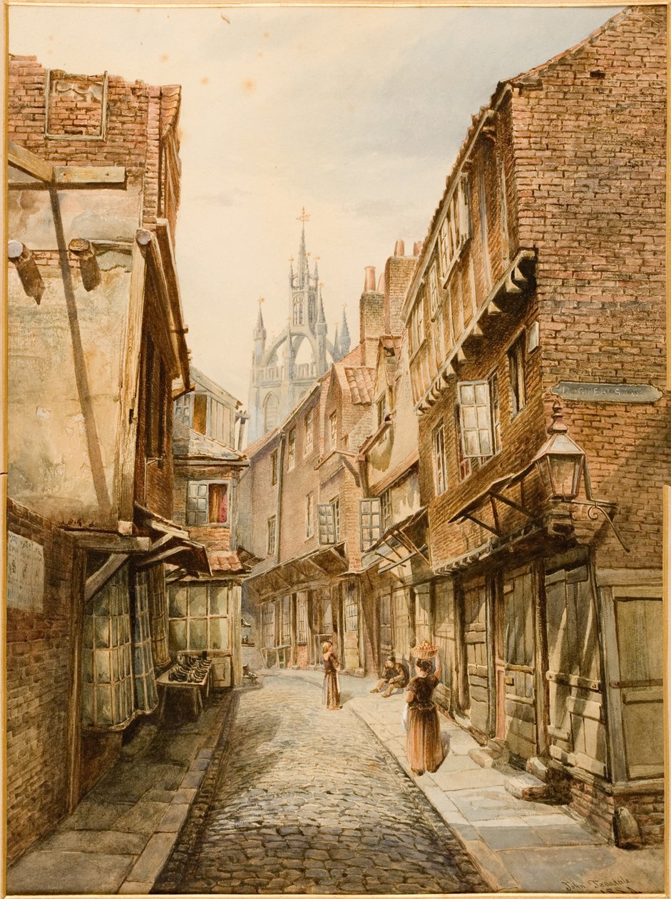 Dog Leap Stairs, Newcastle upon Tyne (testszín) alkotó: John Teasdale