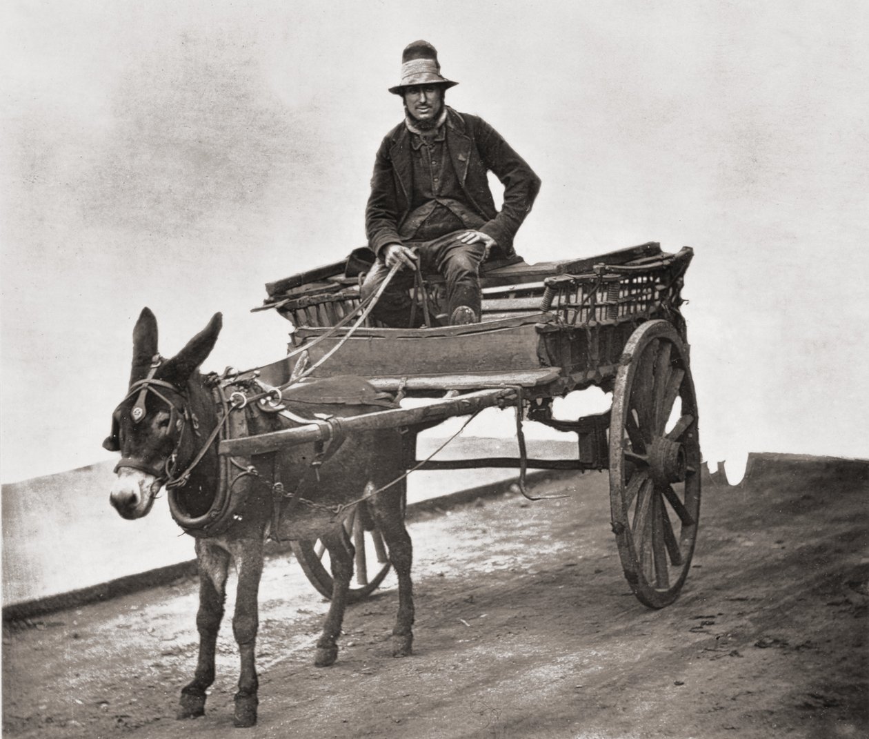 Black Jack, a J. Thomson és Adolphe Smith által 1877-ben írt "Street Life in London" című könyvből. alkotó: John Thomson