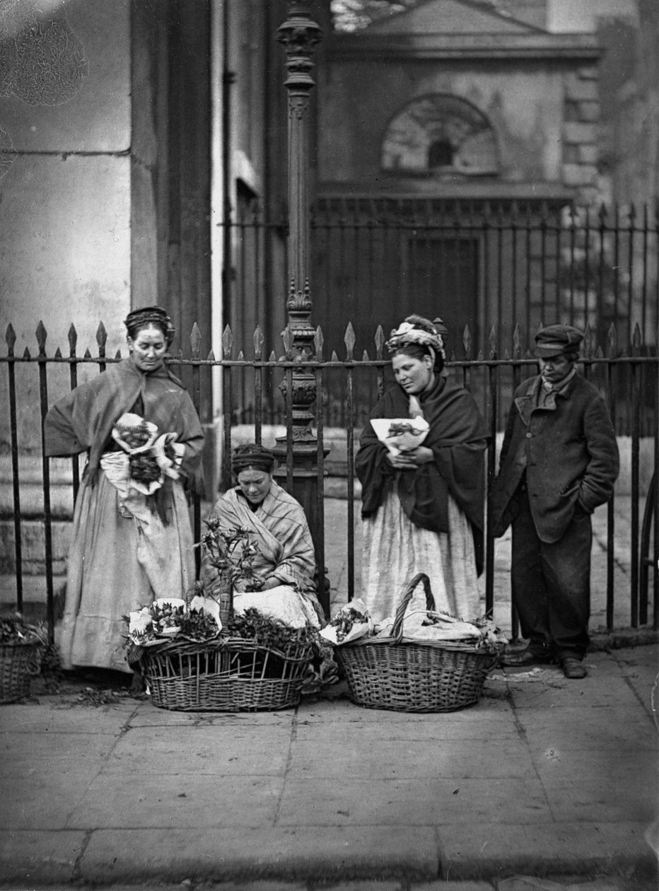 Covent Garden Flower Women, a 