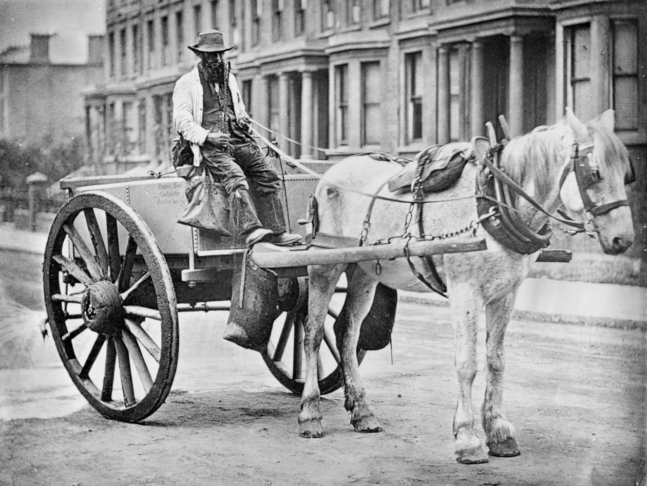 A vízikocsi, 1877 alkotó: John Thomson