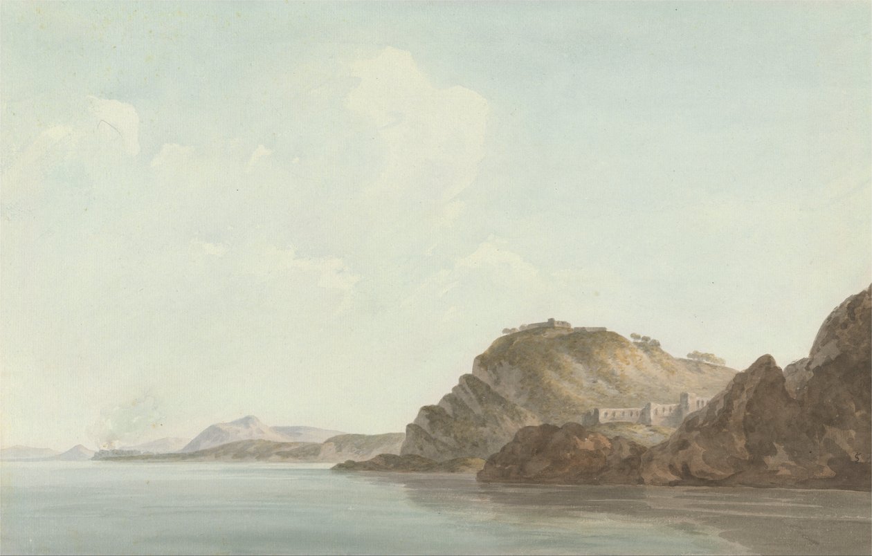 Part Sorrento közelében alkotó: John Warwick Smith