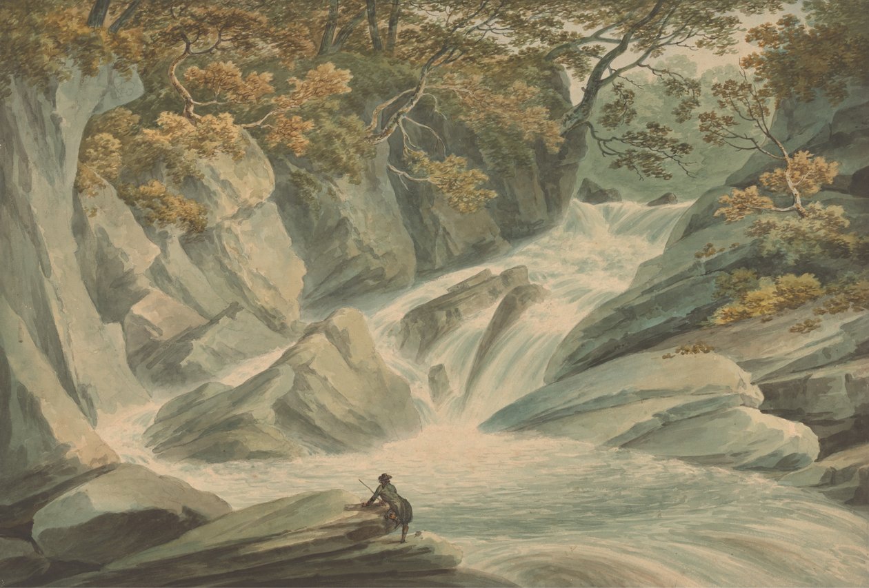 Hafod- a kaszkád felső része alkotó: John Warwick Smith