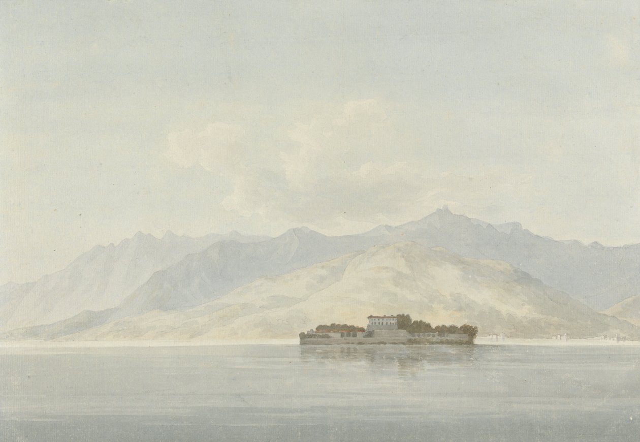 Isola Madre, Maggiore -tó alkotó: John Warwick Smith