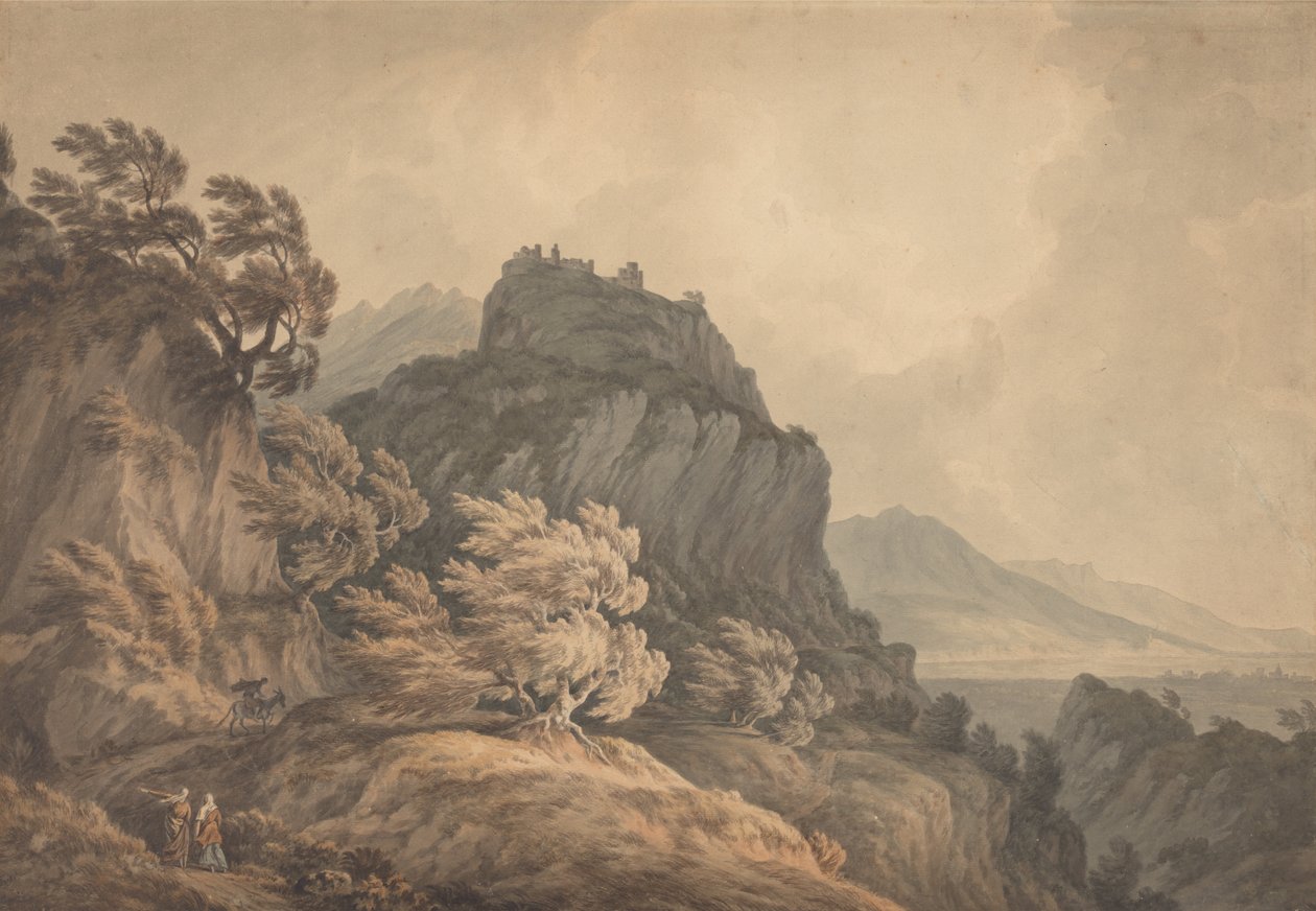 A Val dAosta, Piemont alkotó: John Warwick Smith
