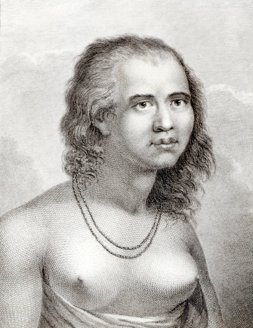 Egy Eaoo nő alkotó: John Webber