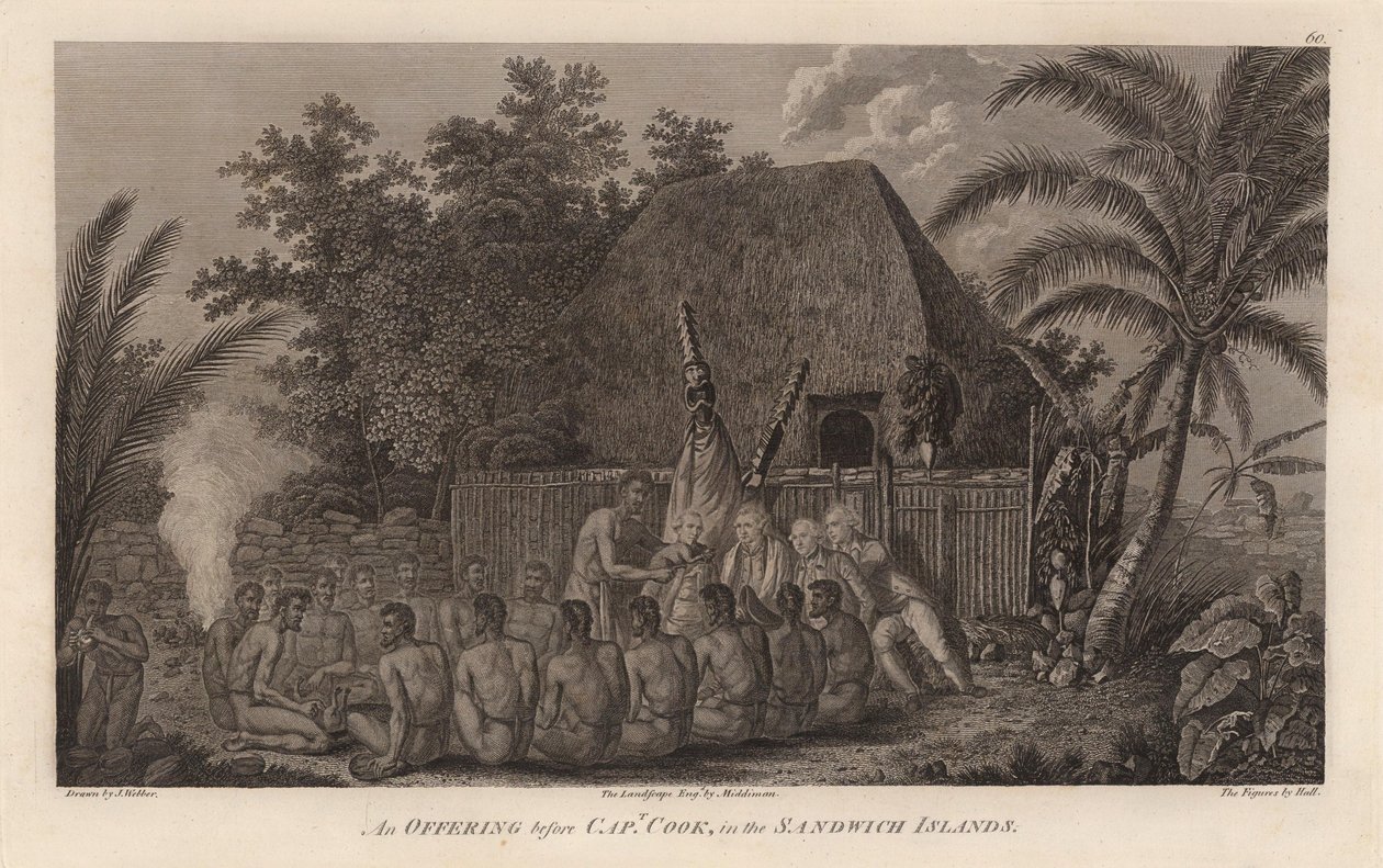 Felajánlás a százados előtt alkotó: John Webber