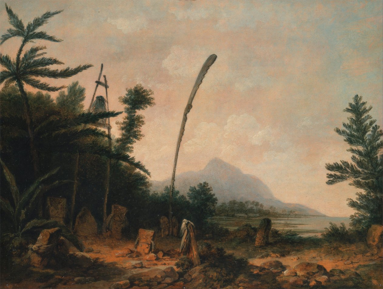 Temető a Déli -tengeren alkotó: John Webber