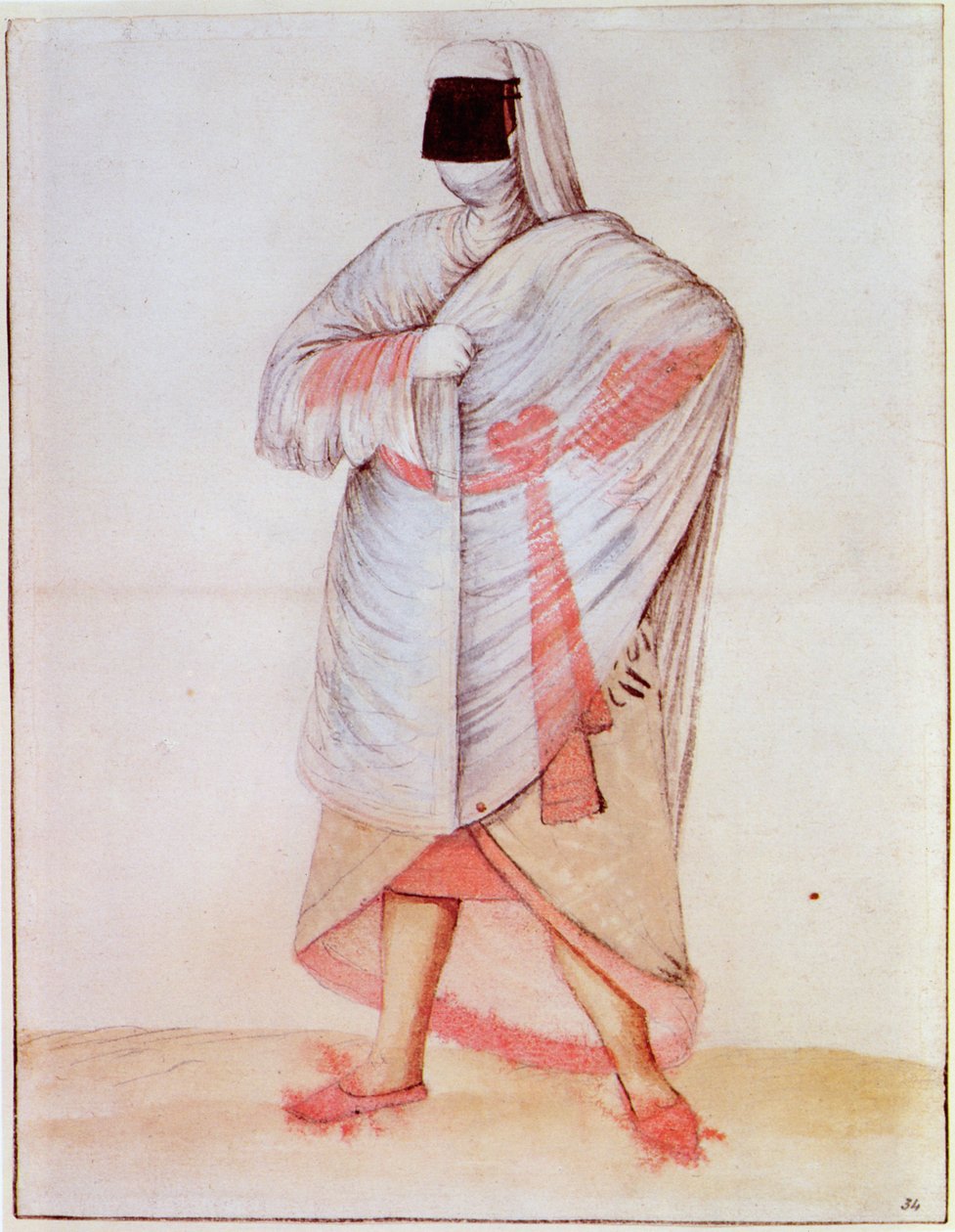Török nő (litográfia) alkotó: John White