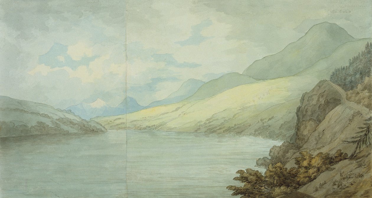 Loch Tay Kenmore közelében alkotó: John White Abbott