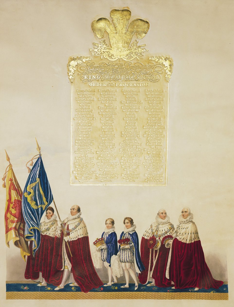 György király koronázásának ünnepsége IV alkotó: John Whittaker