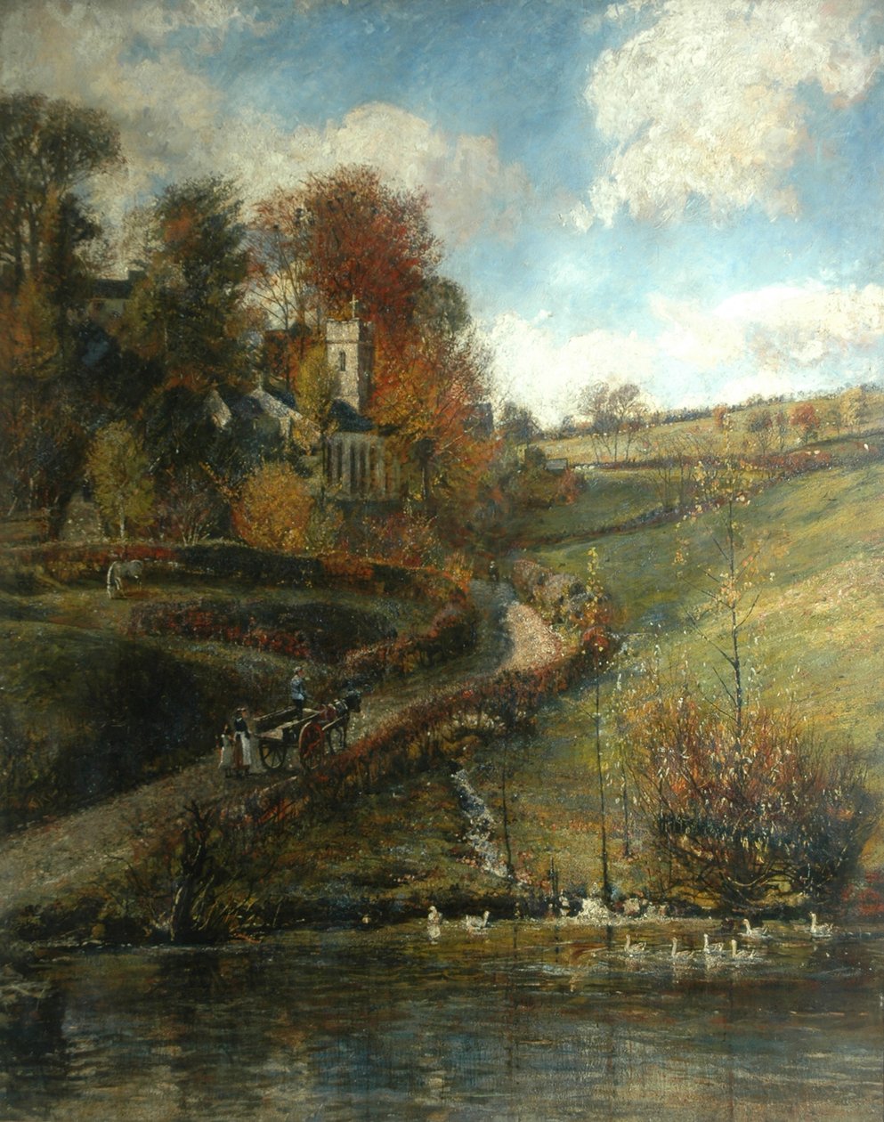 Lindale templom alkotó: John William Buxton Knight