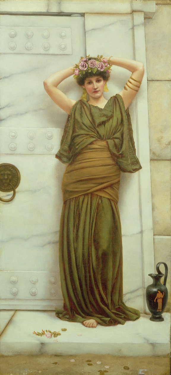 Ianthe, 1889 alkotó: John William Godward
