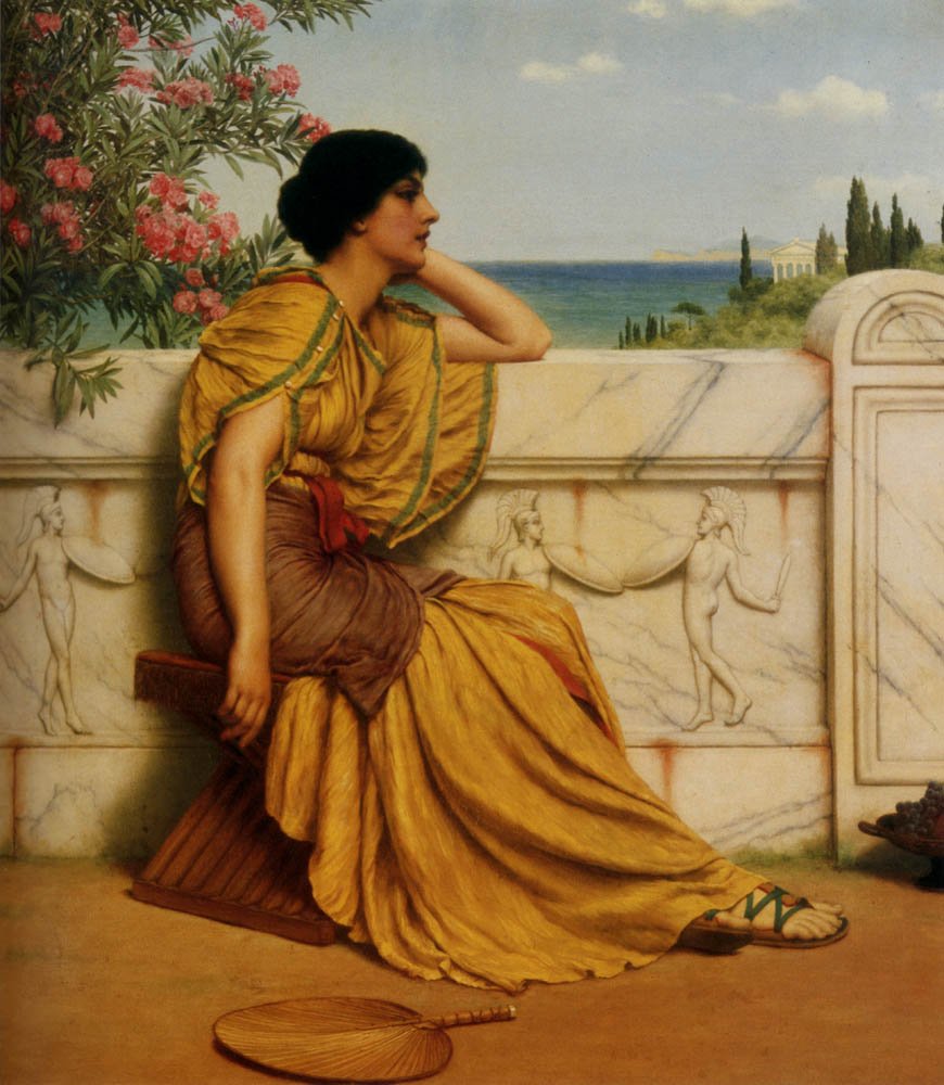 Szabadidő alkotó: John William Godward