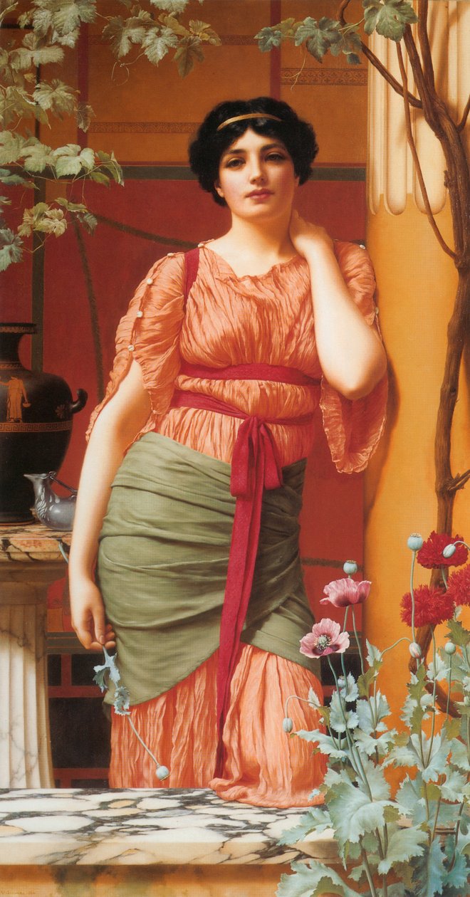 Nerissa alkotó: John William Godward