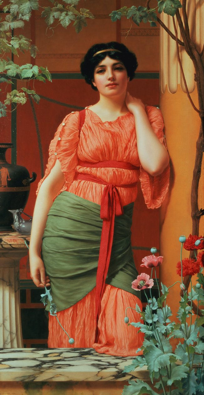 Nerissza, 1906 alkotó: John William Godward