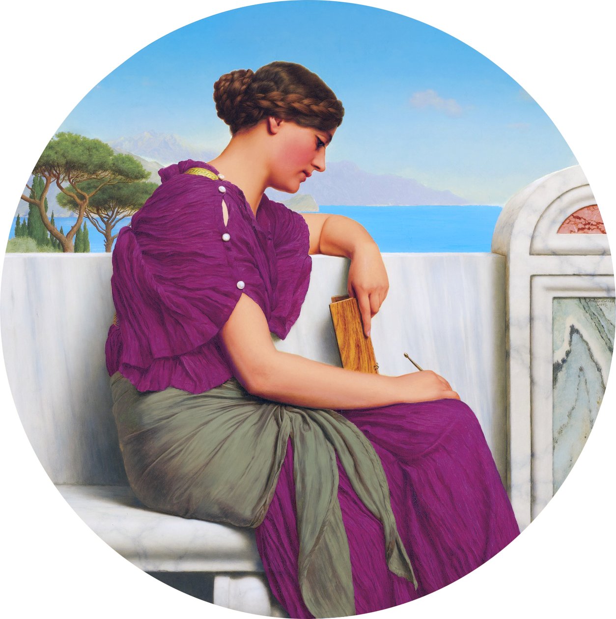 A válasz alkotó: John William Godward