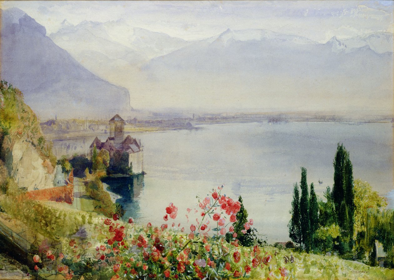 A chilloni kastély alkotó: John William Inchbold
