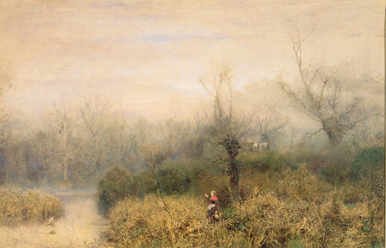 Egy tó mellett, 1882 alkotó: John William North