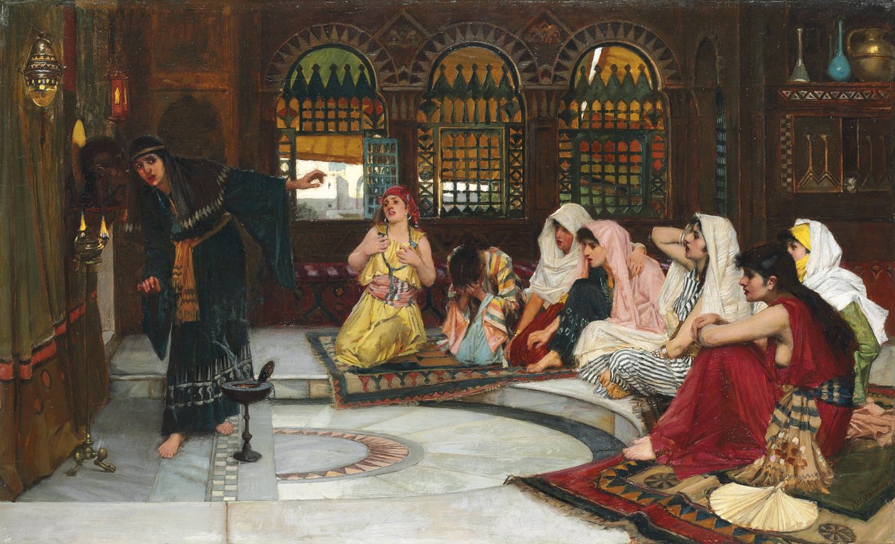 Az Oracle konzultációja alkotó: John William Waterhouse