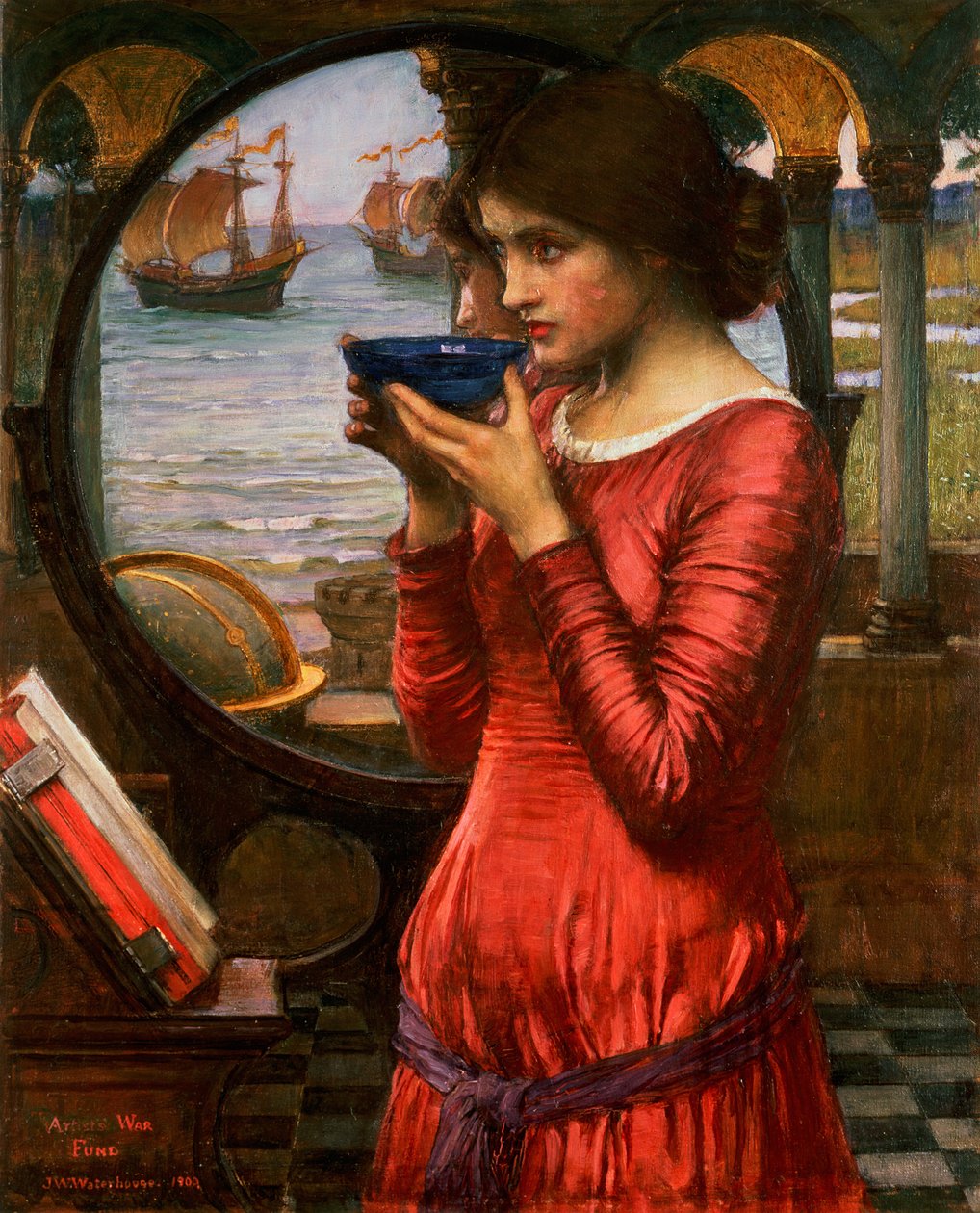 Sors, 1900 alkotó: John William Waterhouse