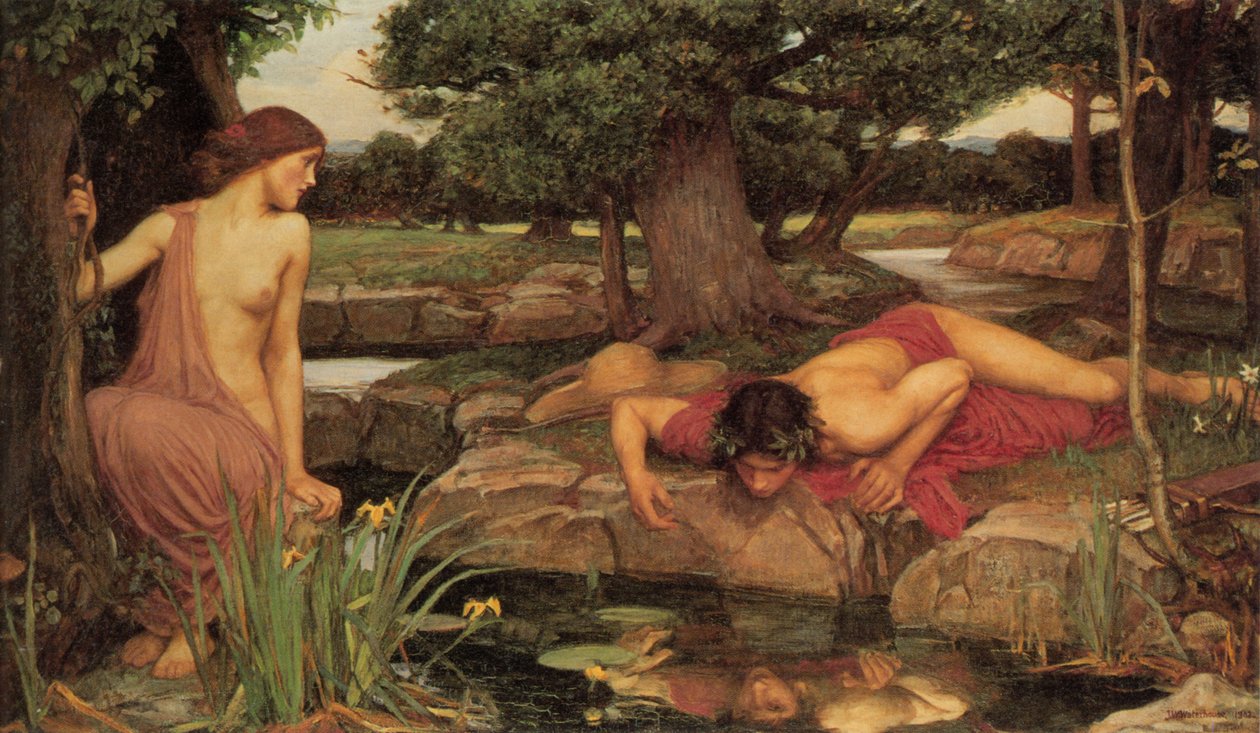 Echo és Nárcisz alkotó: John William Waterhouse