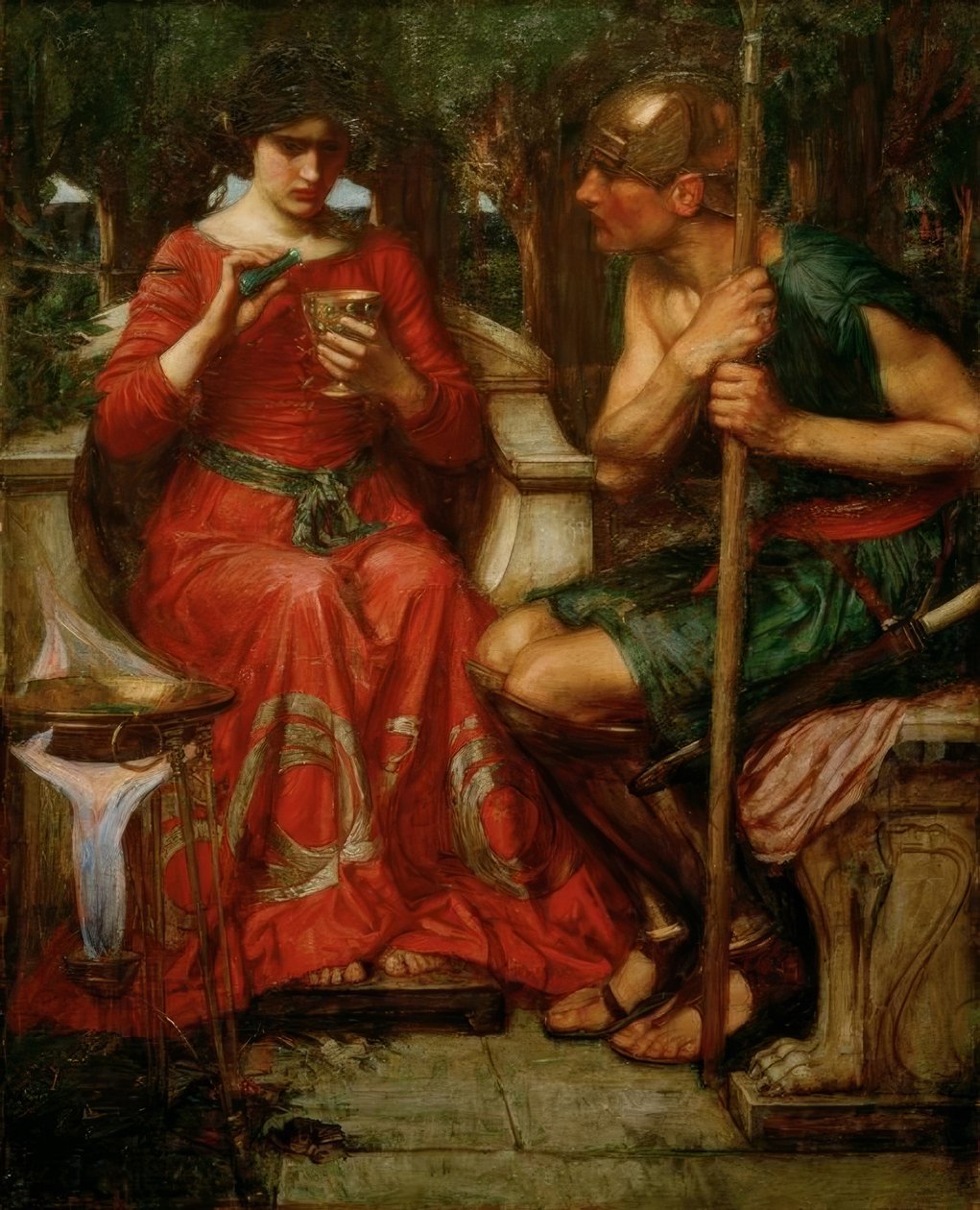 Jason és Médea alkotó: John William Waterhouse