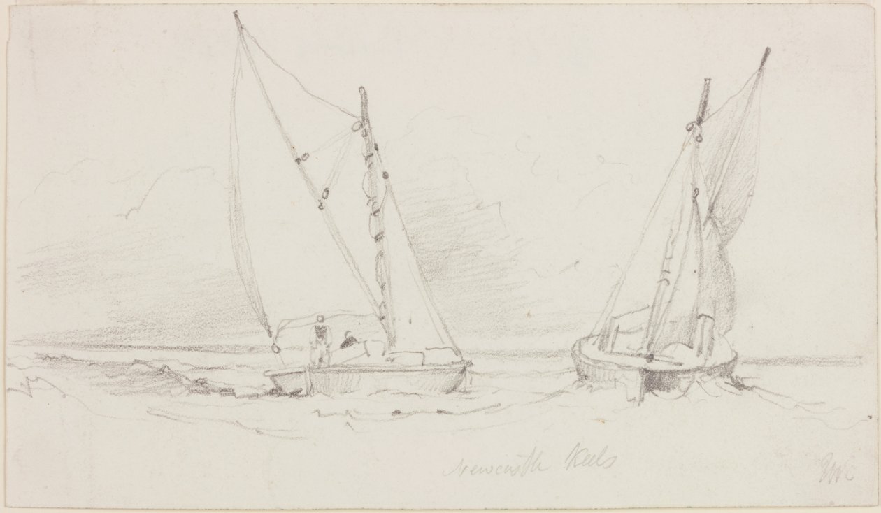Két Newcastle Keel alkotó: John Wilson Carmichael