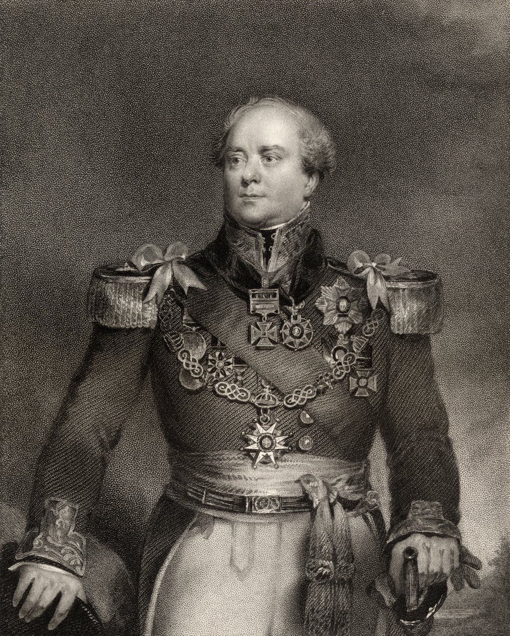 Sir Archibald Campbell, 1. baronet, vésette John Cochran (fl.1821-65), a National Portrait Gallery IV. kötetéből, megjelent 1835 körül alkotó: John Wood