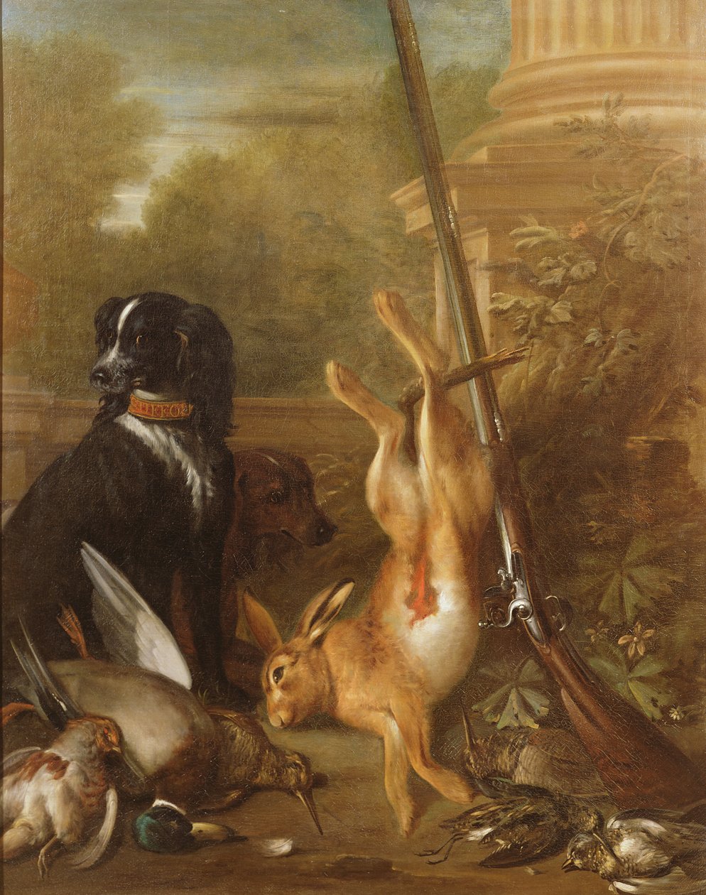 A játék csendélete alkotó: John Wootton