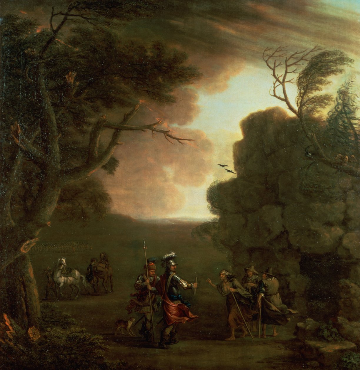 Macbeth és a három boszorkány alkotó: John Wootton