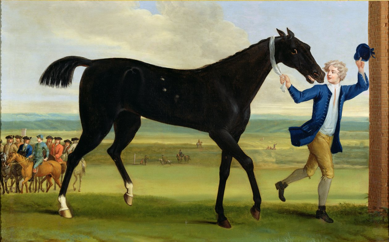 Rutland hercegének „Bonny Black” című műve, 1720 körül alkotó: John Wootton