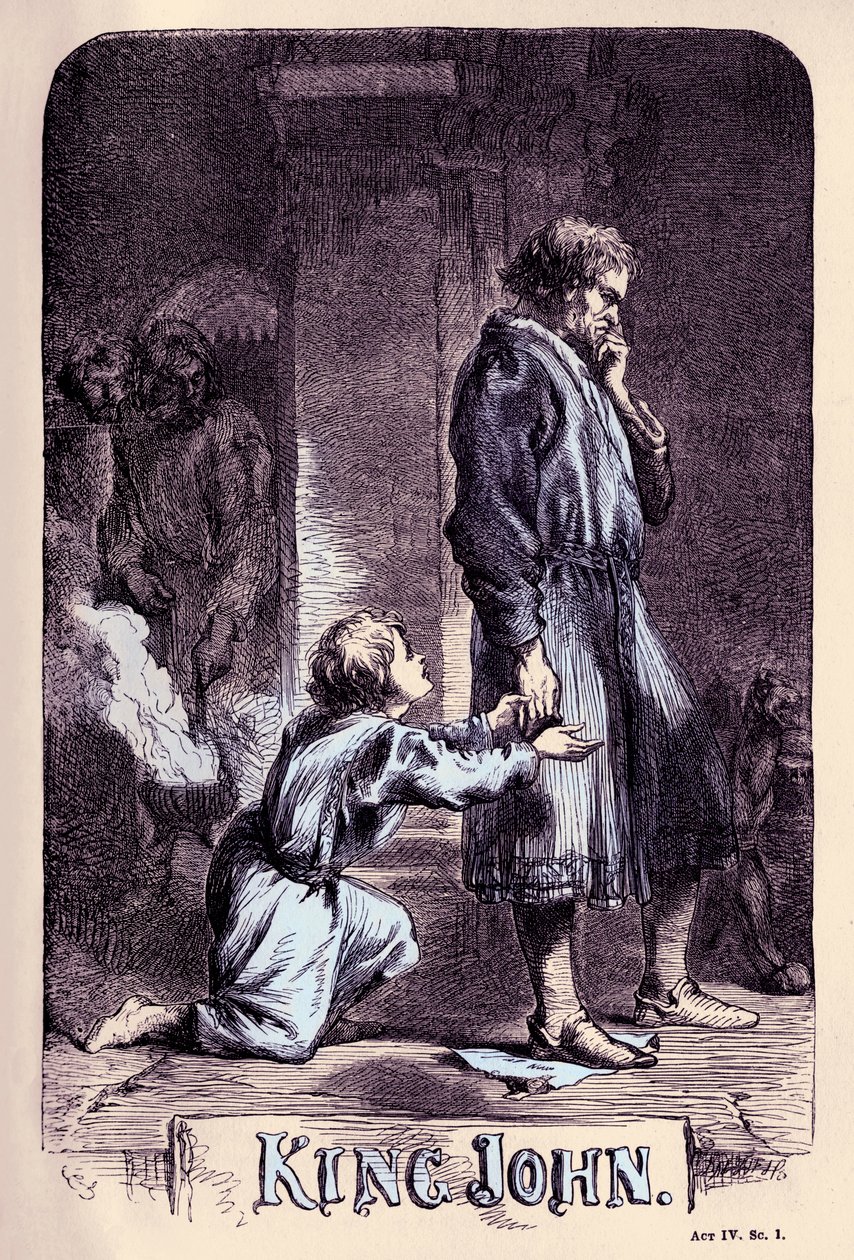 János király alkotó: John (after) Gilbert