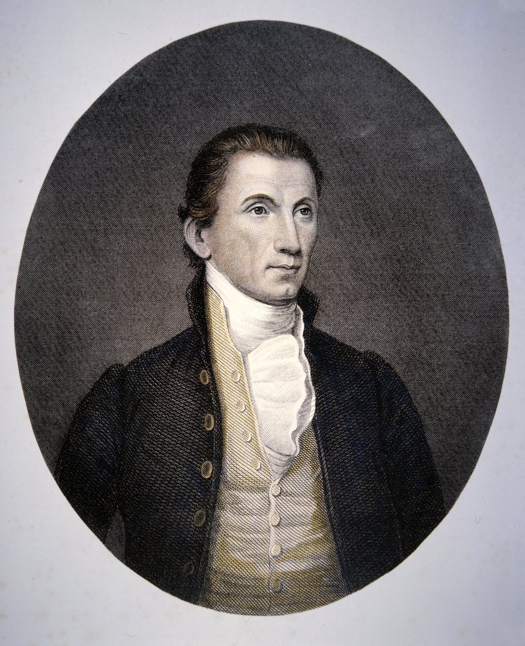 James Monroe (1758-1831) Asher Brown Durand (1796-1886) metszete (színes metszet) alkotó: John (after) Vanderlyn