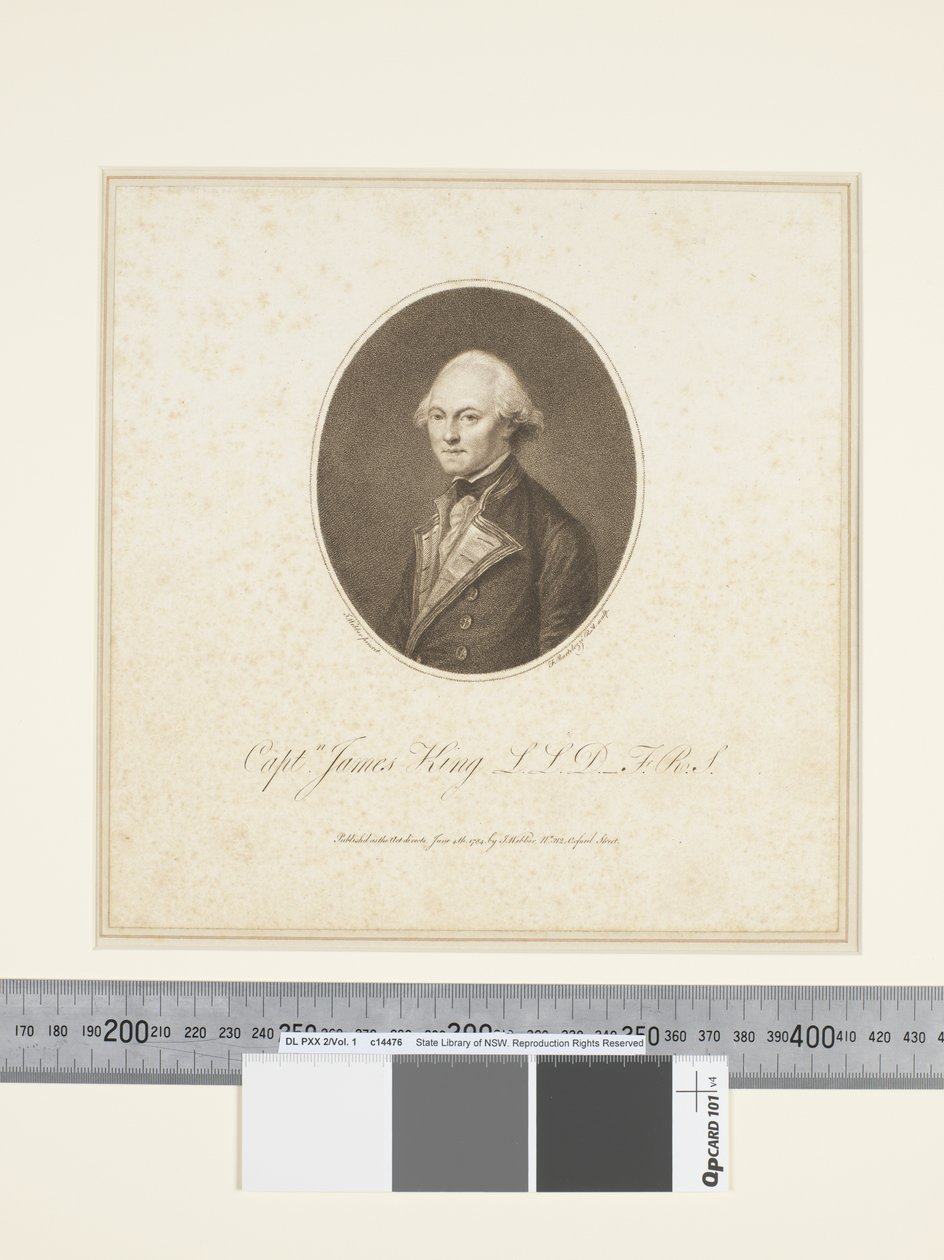 III. James King kapitány, metszett Francesco Bartolozzi (1727–1815), 1773-84 körül (metszet) alkotó: John (after) Webber