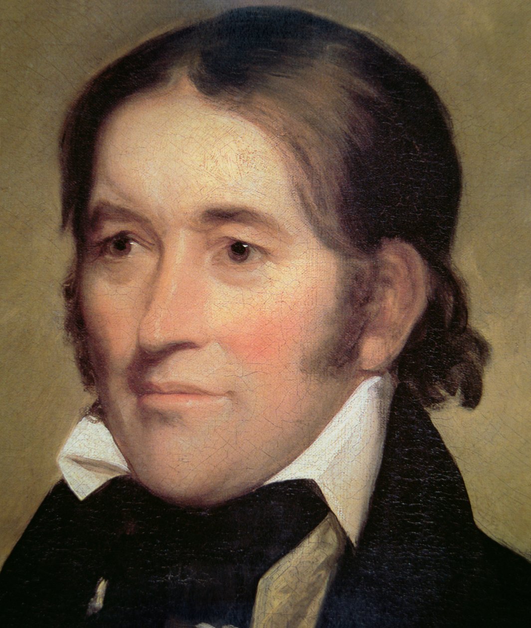 David (Davy) Crockett (1786-1836) 1834 (olaj, vászon) alkotó: John (attr. to) Neagle