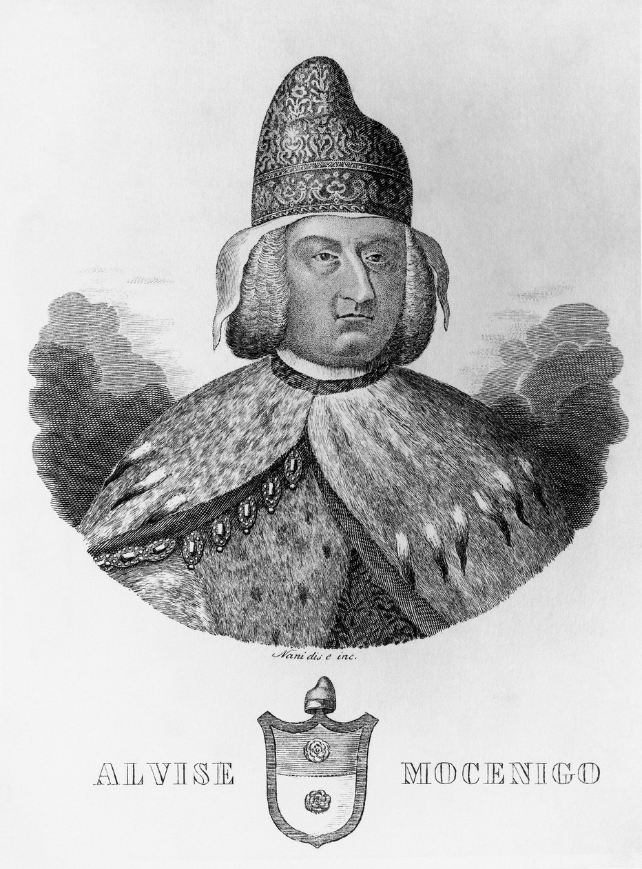 Alvise IV Giovanni Mocenigo (1701-1778) portréja alkotó: Walter Charles Mills