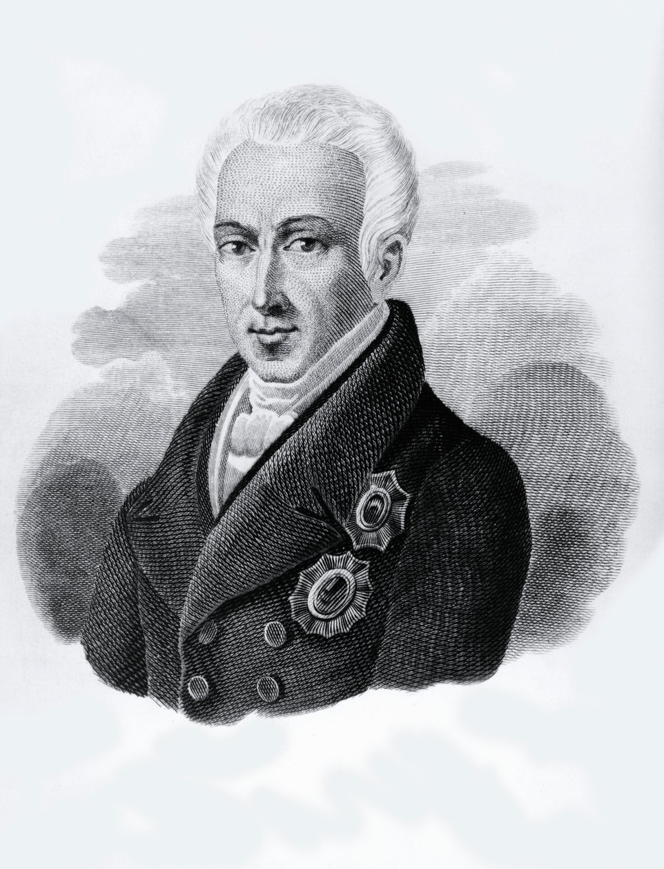 Ioannis Antonios Kapodistrias gróf (1776-1831), a Görög Köztársaság 1828-tól 1831-ig tartó elnökének portréja, metszet alkotó: Walter Charles Mills