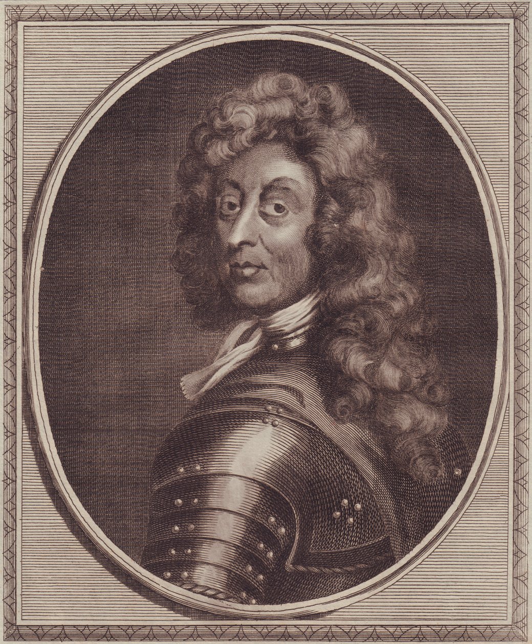 Friedrich Hermann német tábornok portréja alkotó: Walter Charles Mills