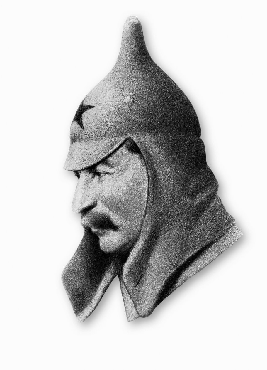 Josif Visszarionovics Dzsugasvili, Sztálin (1878-1953) orosz politikus portréja alkotó: Walter Charles Mills